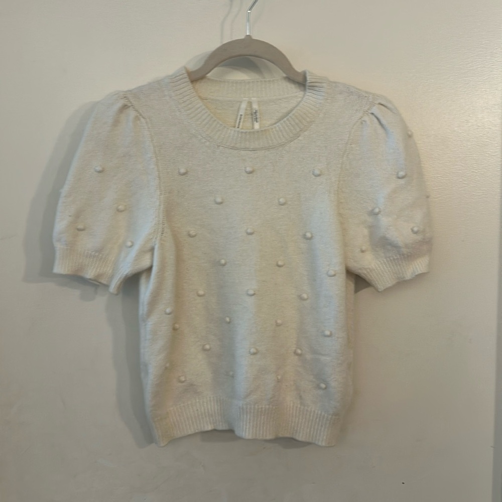 NWOT Anthropologie Pommed Sweater